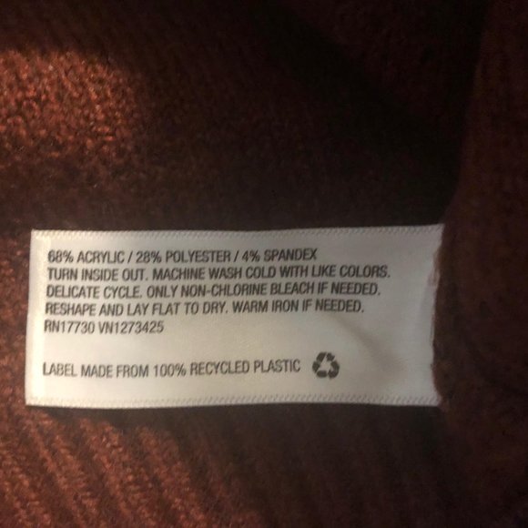 Universal Thread Striped Mock Neck Sweater W's M - Picture 5 of 5